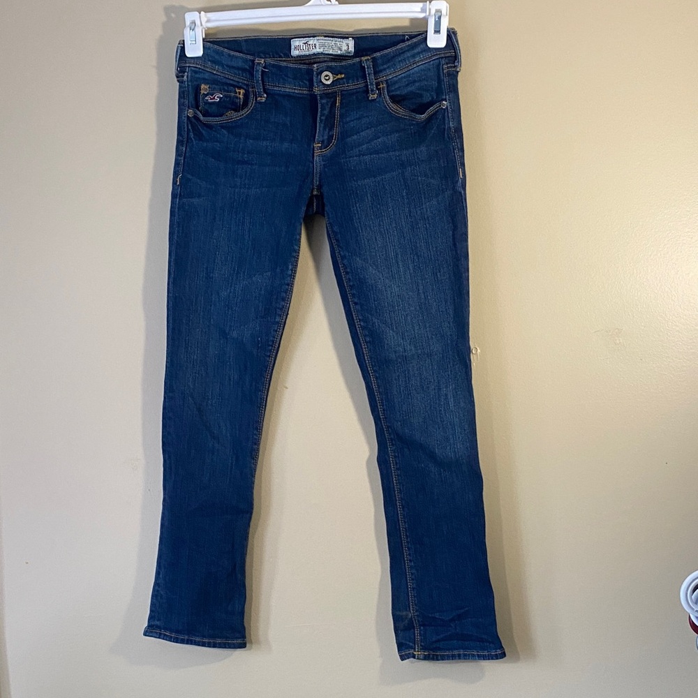 Hollister Low Rise Skinny Jeans Size 3 Petite 26” Inseam Y2K Stretch